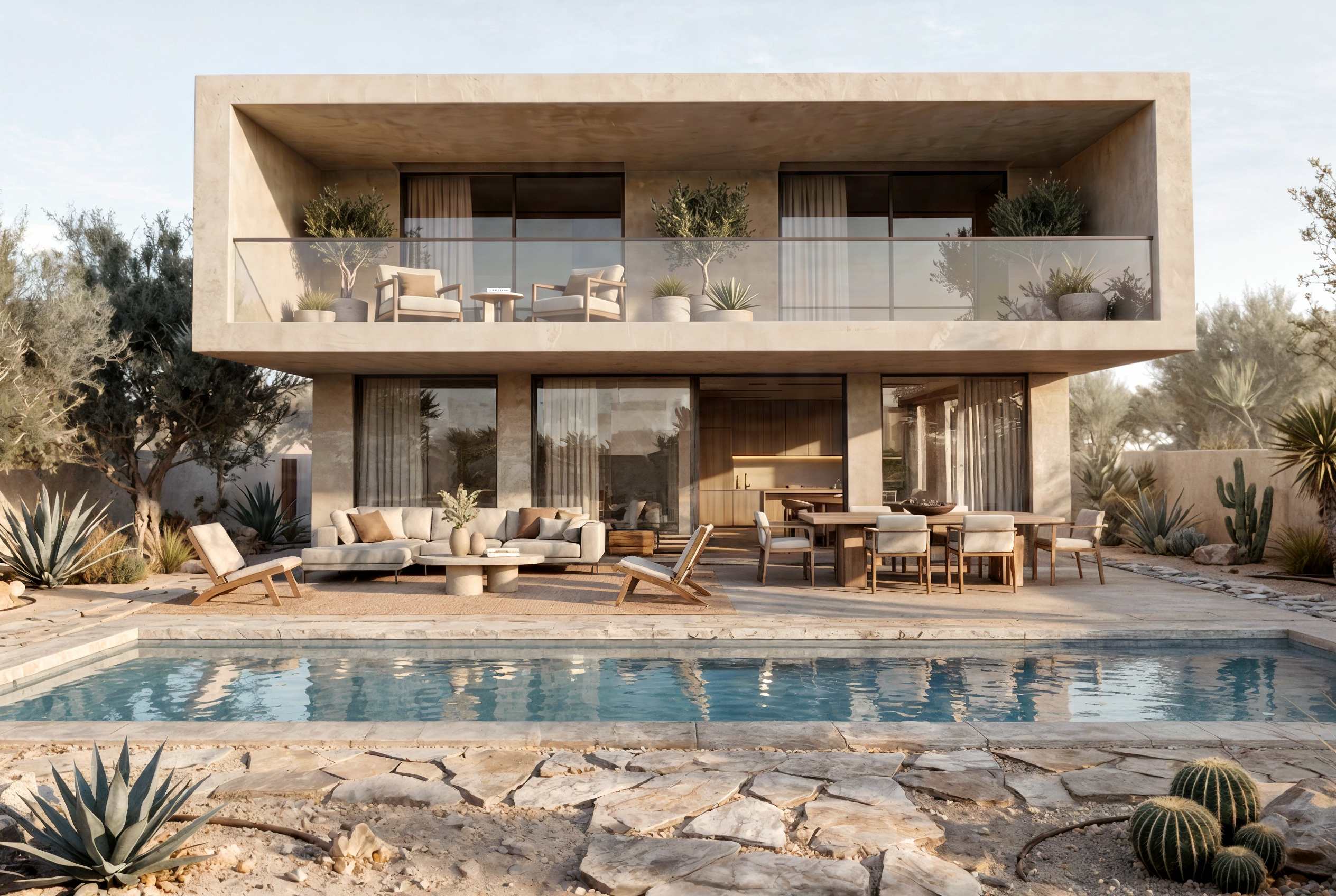 Villa 4 chambres à 4 façades — Marrakech